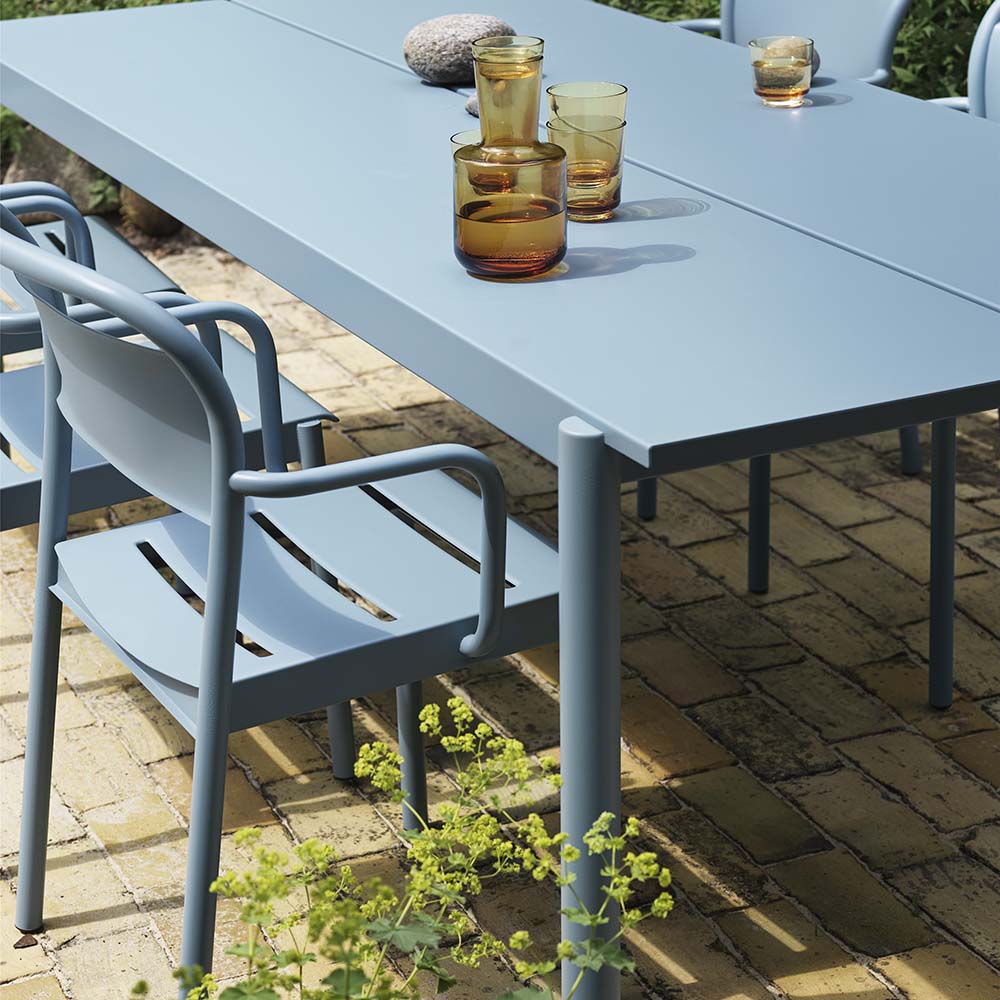 Linear Bord 200x90 cm (Stål) - Muuto - 5