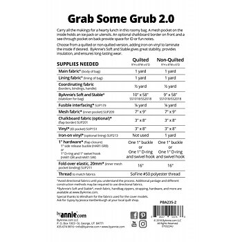 Grab Some Grub 2.0 - Pappersmönster