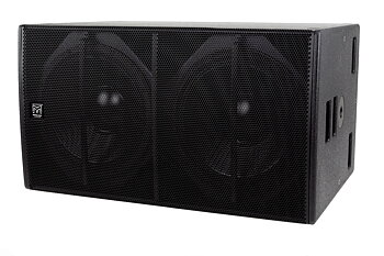 X218 - Dubbla 18" Blackline X Subwoofer Svart