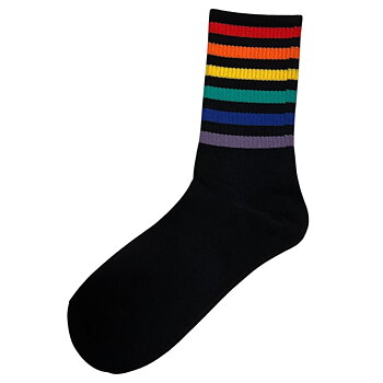 Proud Socken mit Sommerstreifen Pride