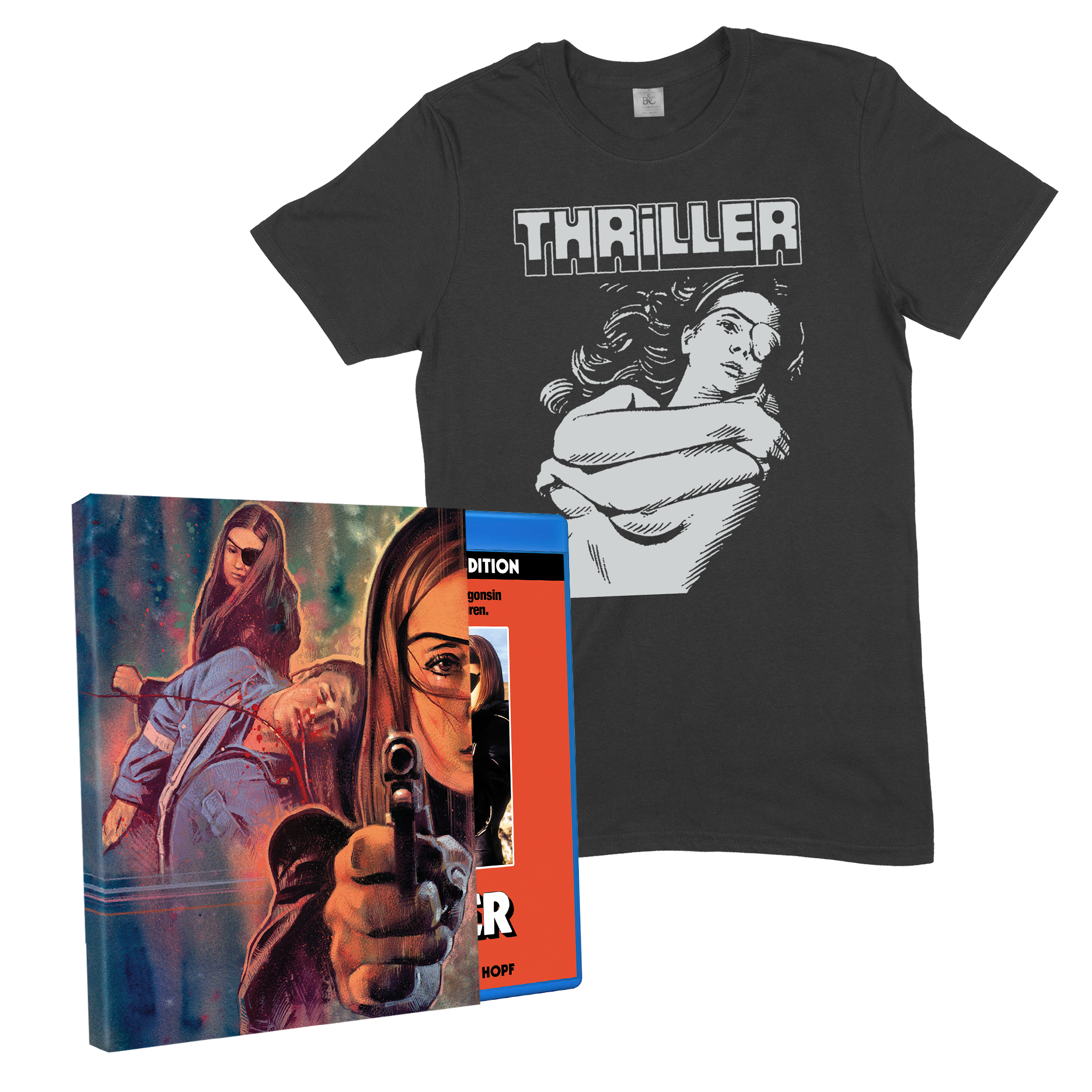 THRILLER - EN GRYM FILM - SCANDINAVIAN DELUXE EDITION (BLU-RAY) BUNDLE! - 2