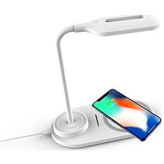 Blaupunkt LED-lampa med trådlös laddning