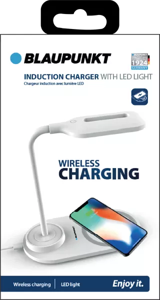Blaupunkt LED-lampa med trådlös laddning - 3