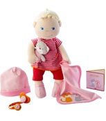 Haba Babydocka Jule med tillbehör - 9