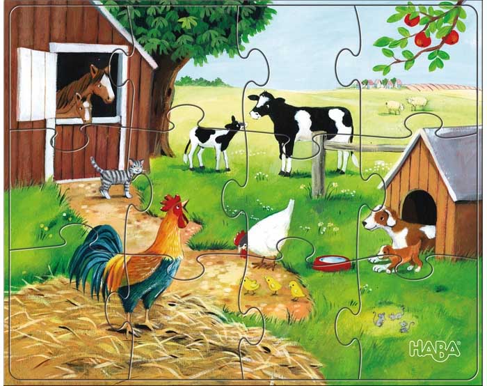 Haba Barnpussel Djur - 2