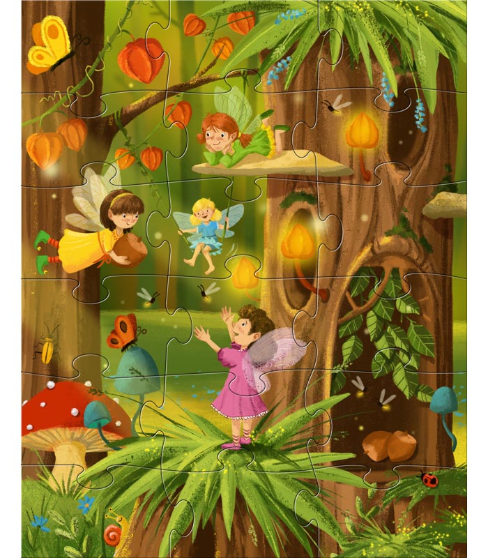 Haba Barnpussel Glittrande Sagoland - 4