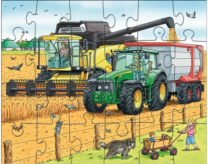 Haba Barnpussel Traktor - 2