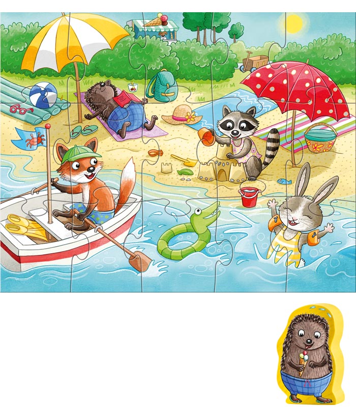 Haba Barnpussel Årstider - 3