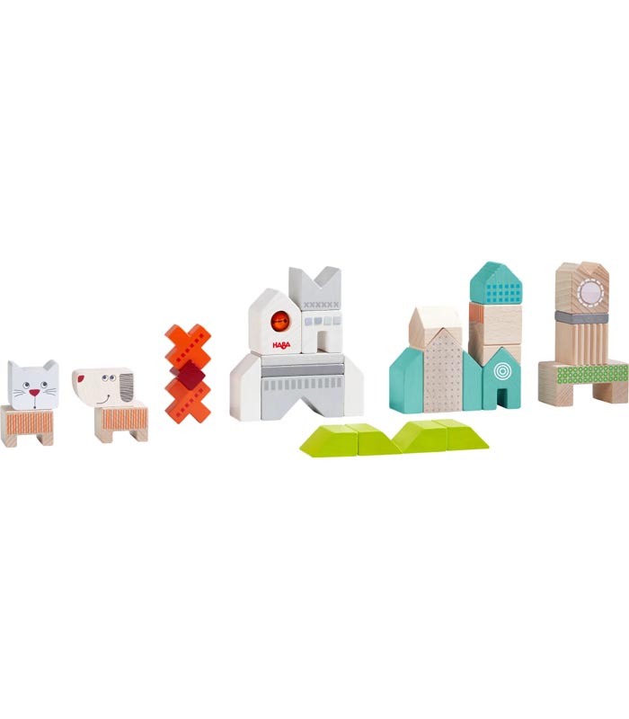 Haba Byggklossar Hund & Katt - 3