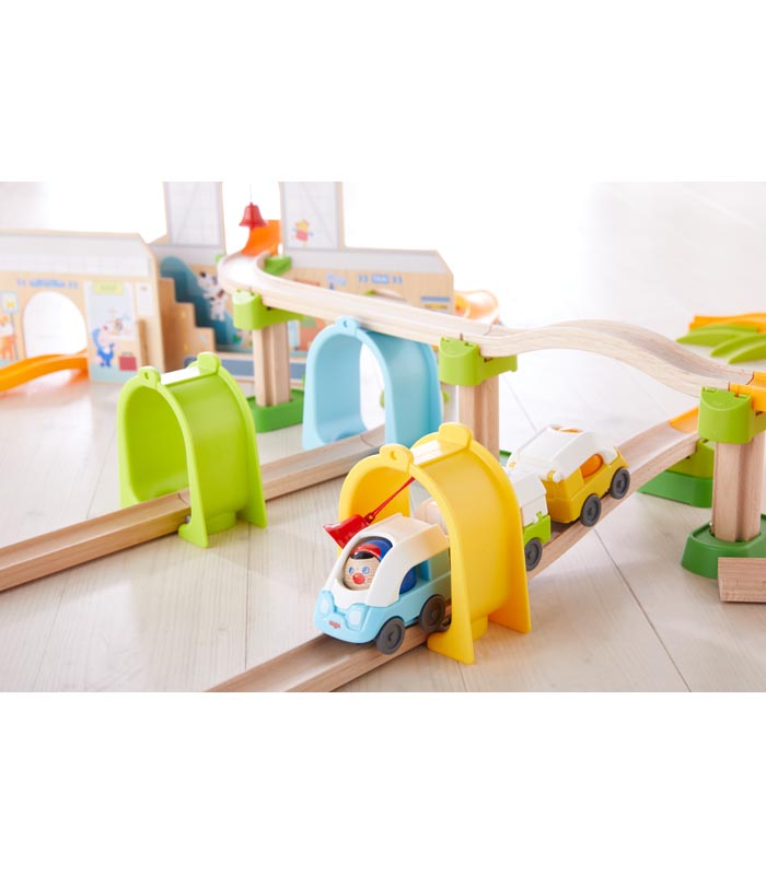 Haba Kullerbü Tillbehör Klocktunnel - 4