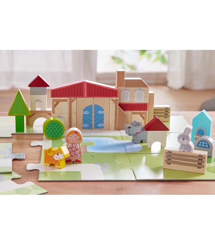 Haba Lekset Pussel & Klossar Landet - 3