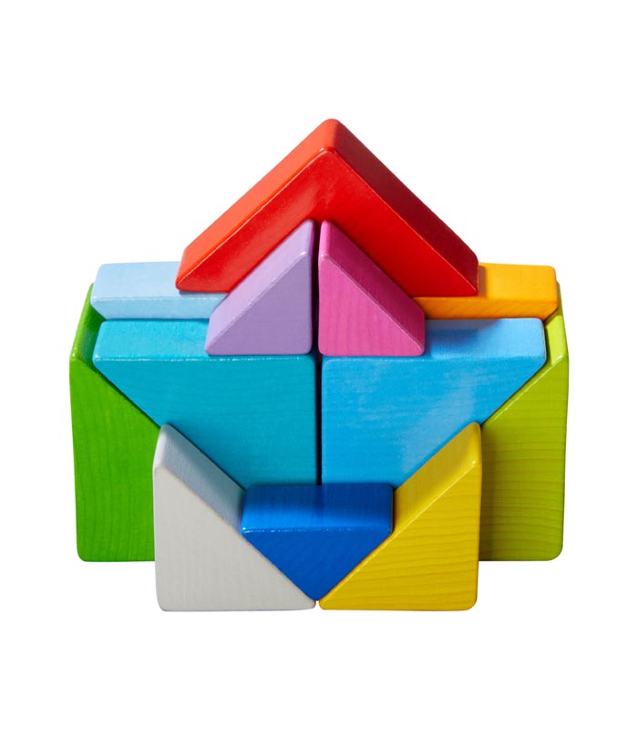 Haba Läggspel 3D Tangram Kub - 3