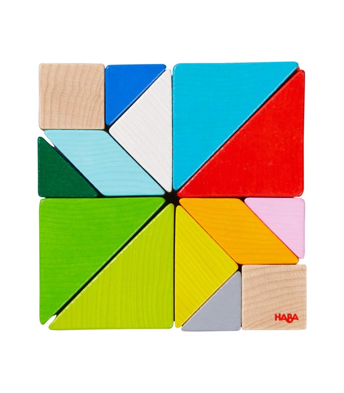 Haba Läggspel 3D Tangram Kub - 4