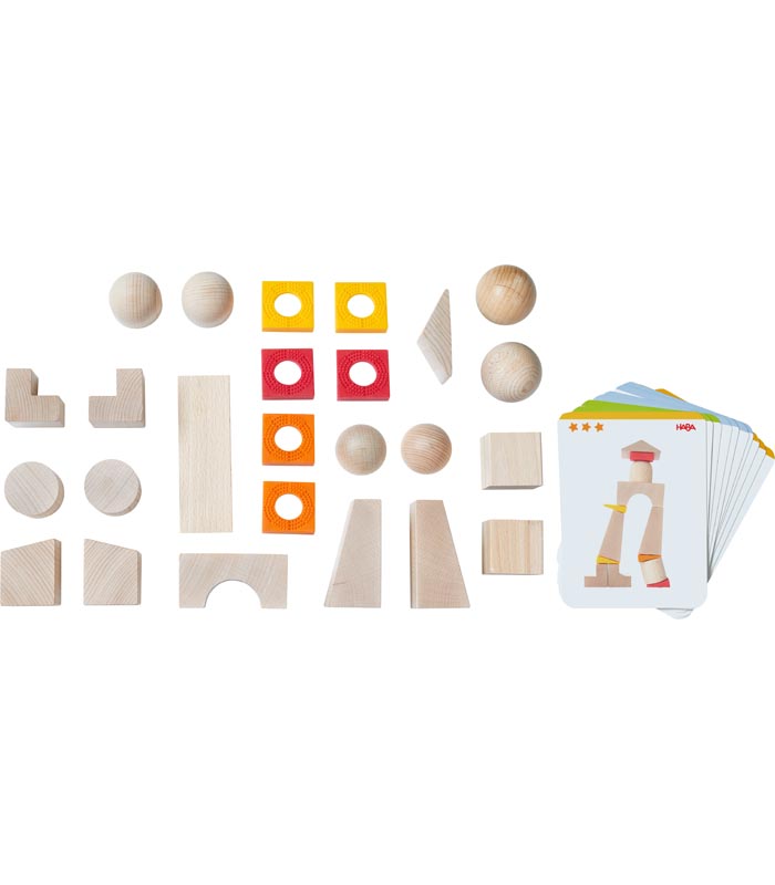 Haba Läggspel 3D Lutande Torn - Kulor - 3