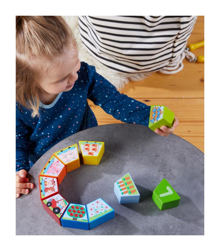 Haba Läggspel Siffror Bondgård - 4
