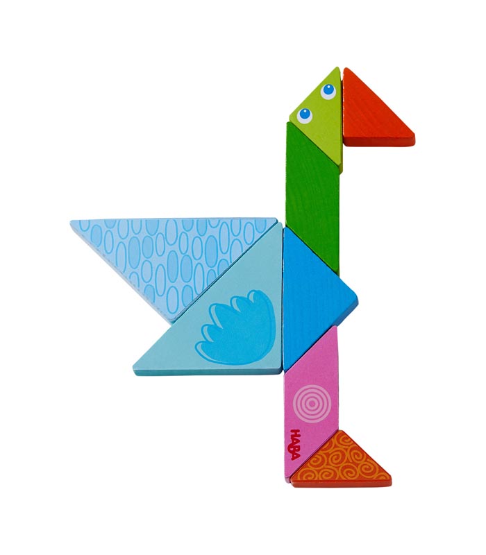Haba Läggspel Tangram Roliga figurer - 6