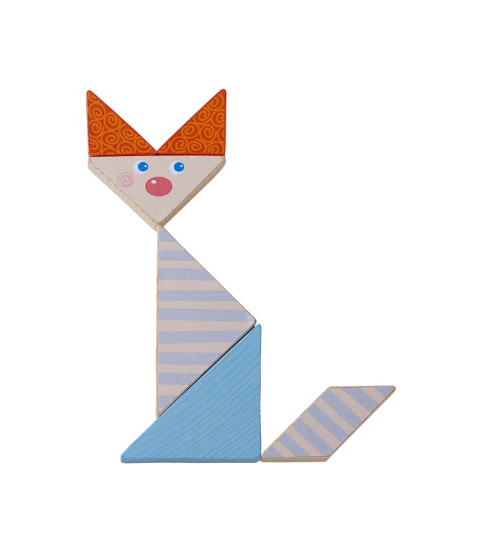 Haba Läggspel Tangram Roliga figurer - 5