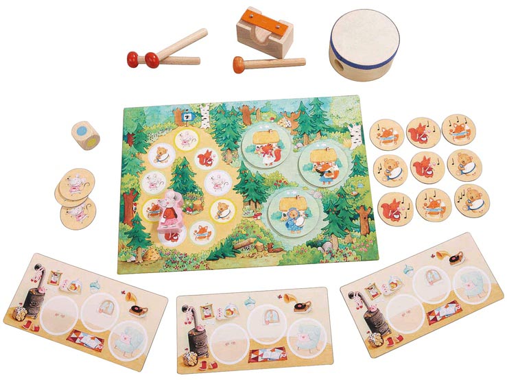 Haba Spel Ding Dong skog - 3