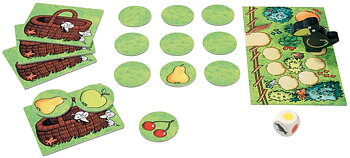 Haba Spel Memory Fruktträdgården