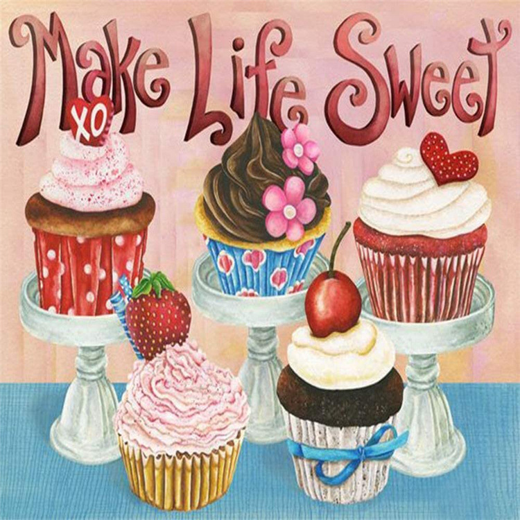 Make Life Sweet, Noessa Diamond Painting