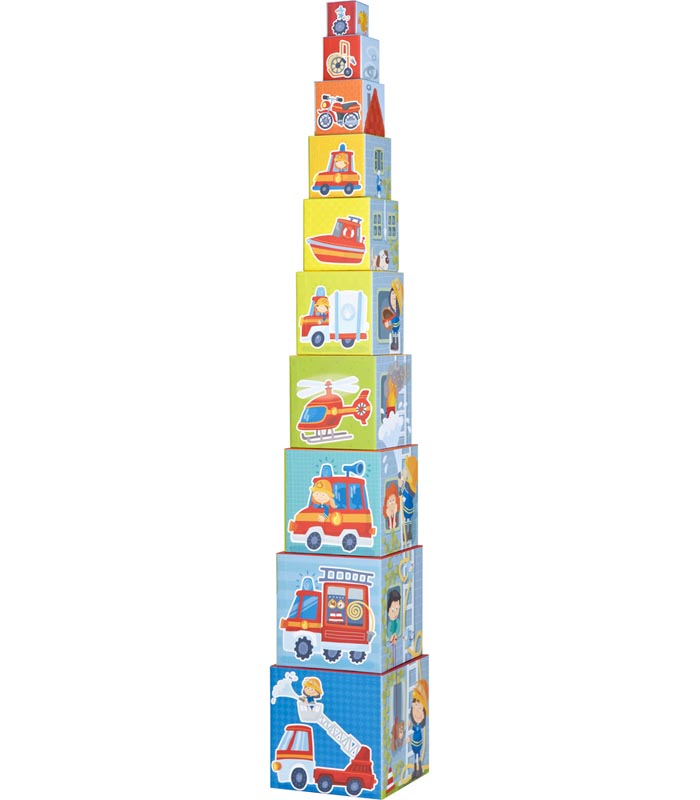 Haba Stapelkuber Brandbil - 2