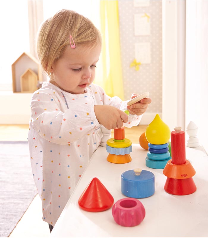Haba Stapelleksak Fantasi torn - 5
