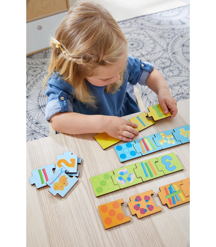 Haba Träpussel Matchande nummer - 3