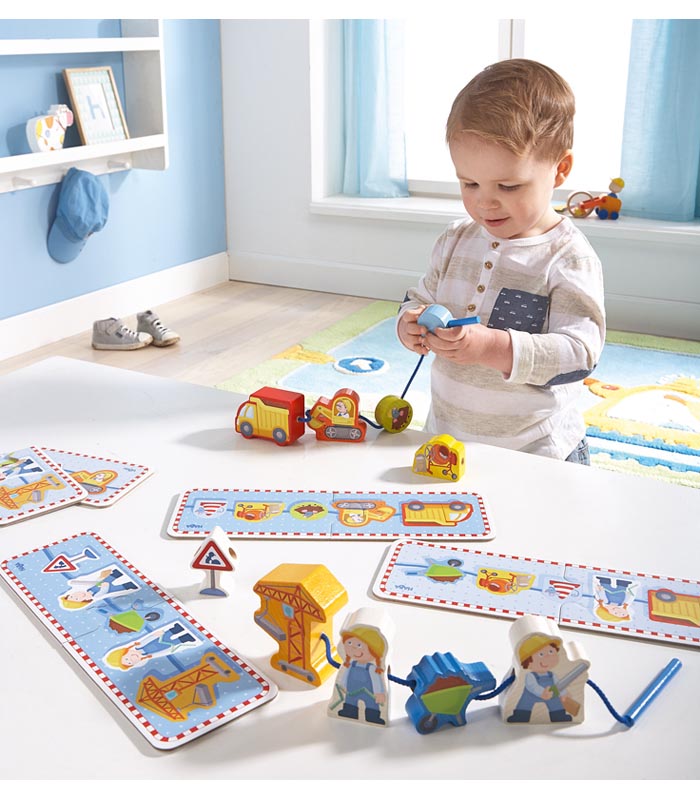 Haba Träpå spel Byggplats - 2