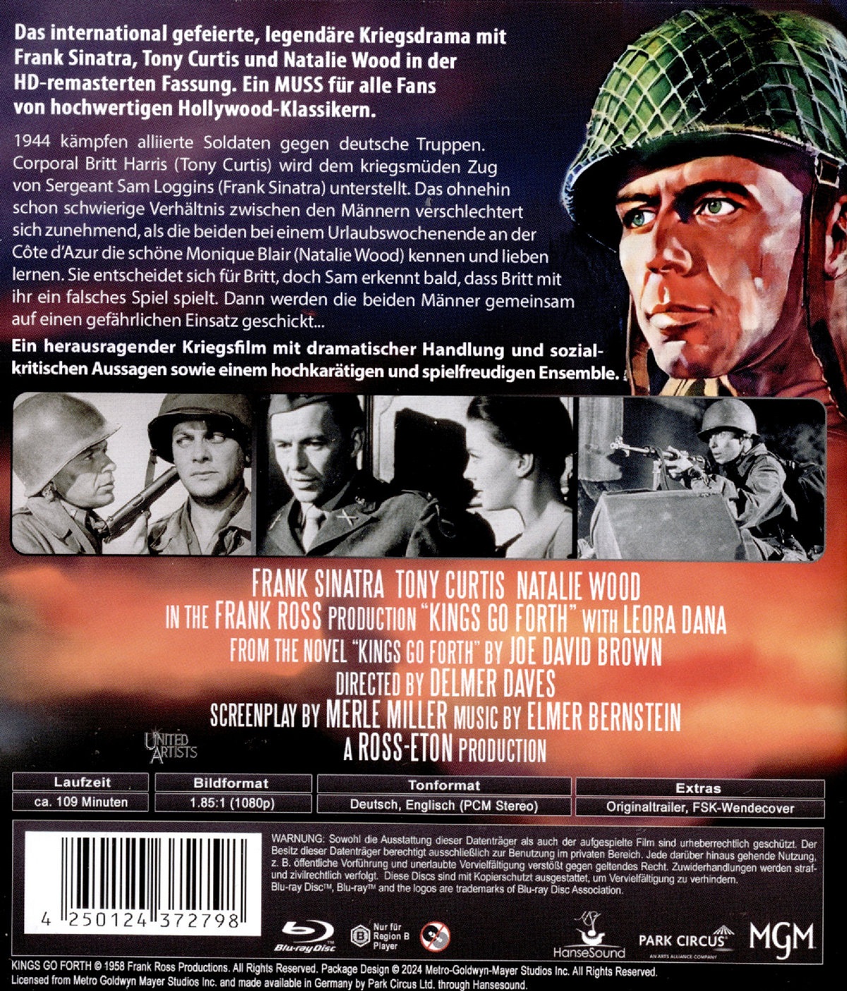 Kings Go Forth (ej svensk text) (Blu-ray) - 2