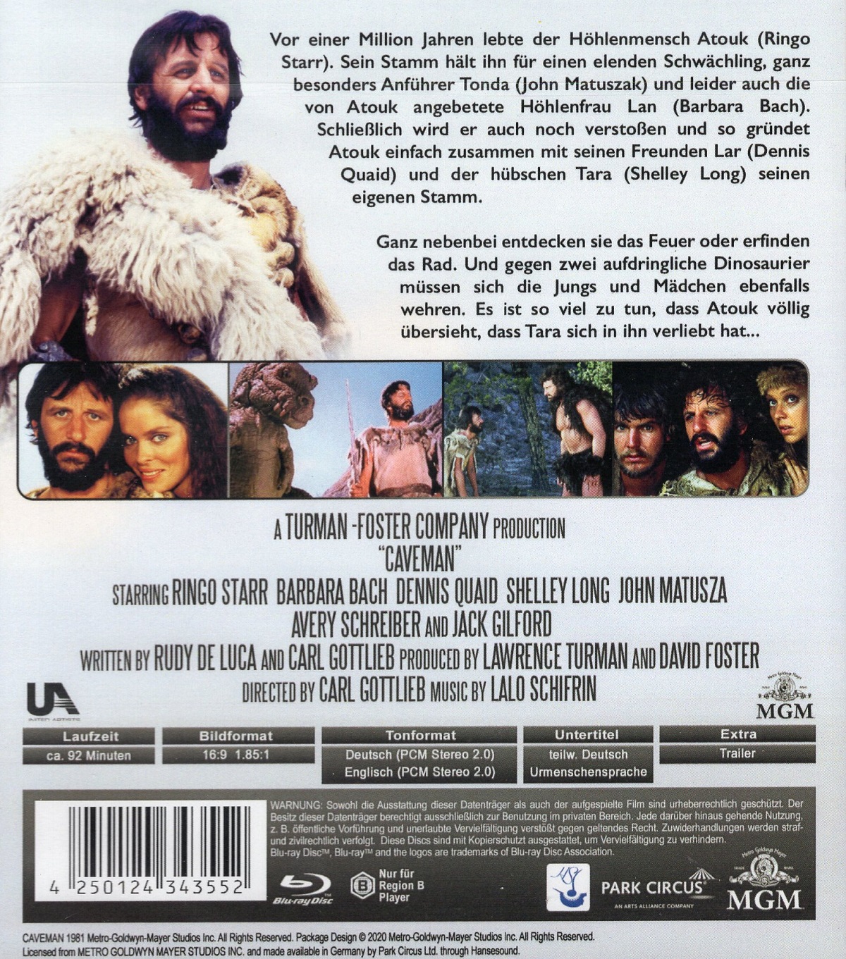 Caveman (ej svensk text) (Blu-ray) - 2