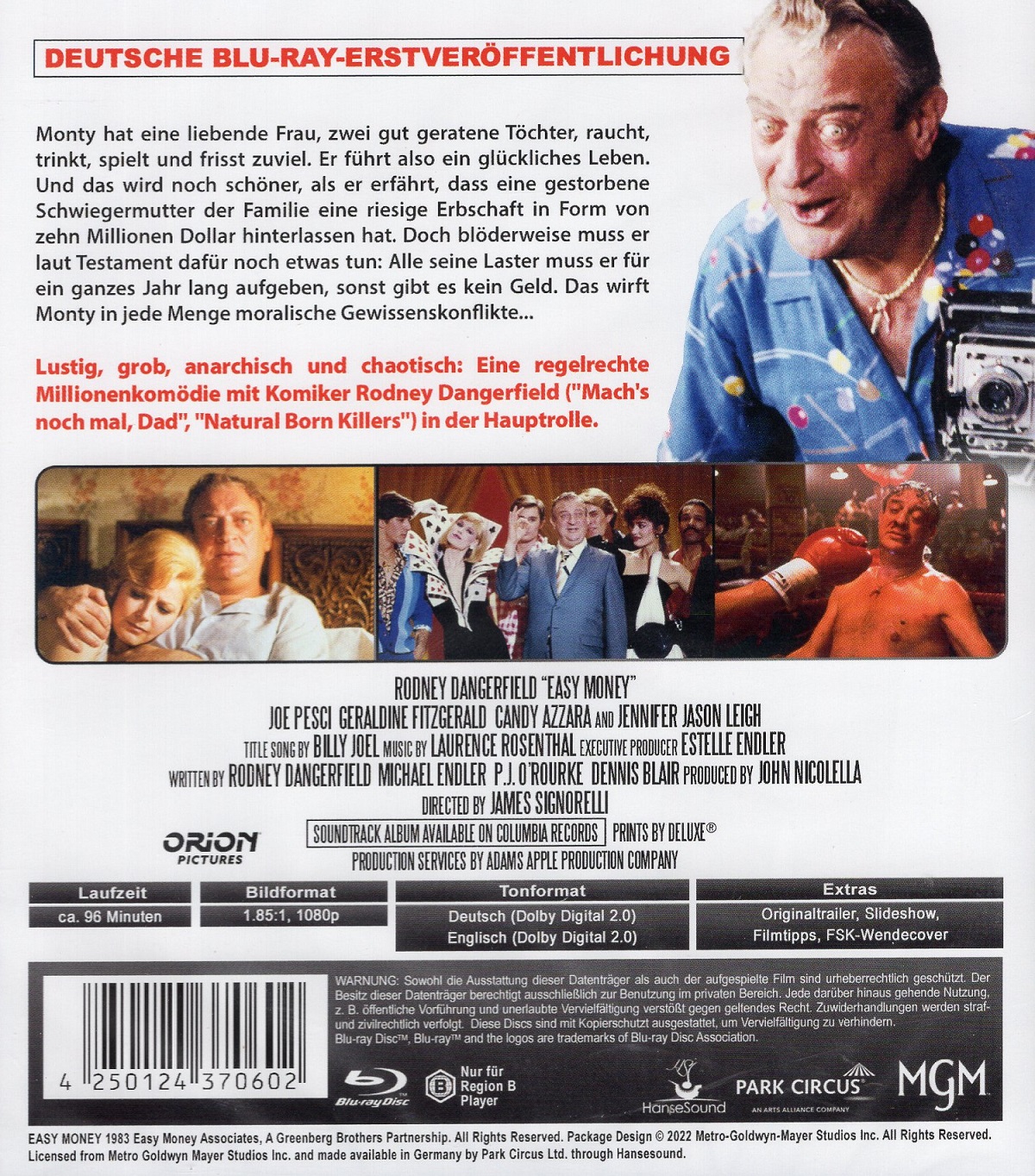 Easy Money (ej svensk text) (Blu-ray) - 2