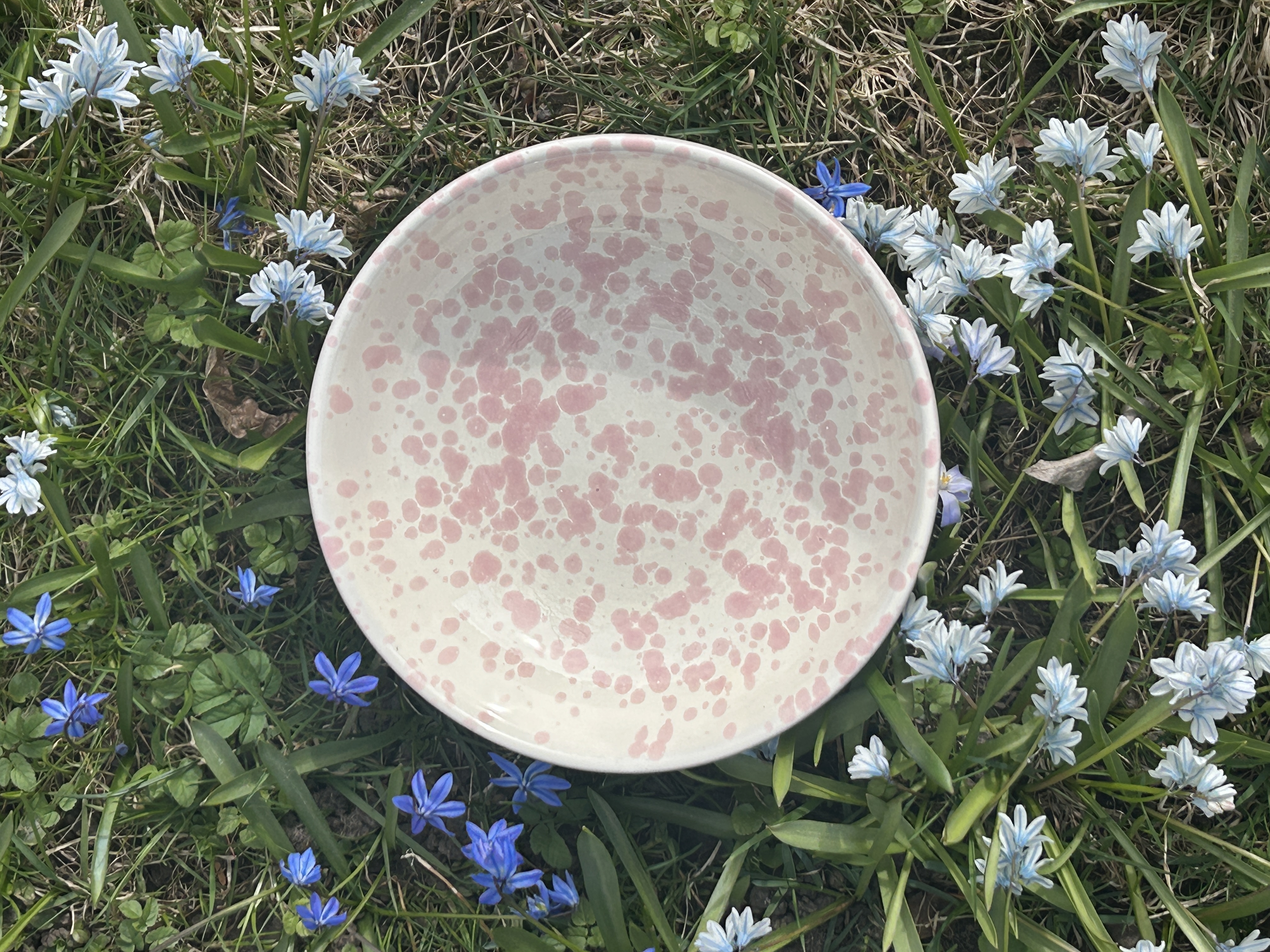 Skål 19 cm rosa