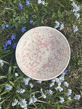 Skål 19 cm rosa