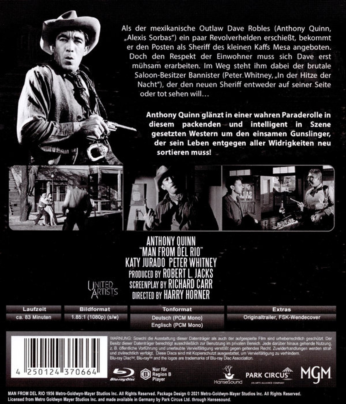 Man From Del Rio (ej svensk text) (Blu-ray) - 2