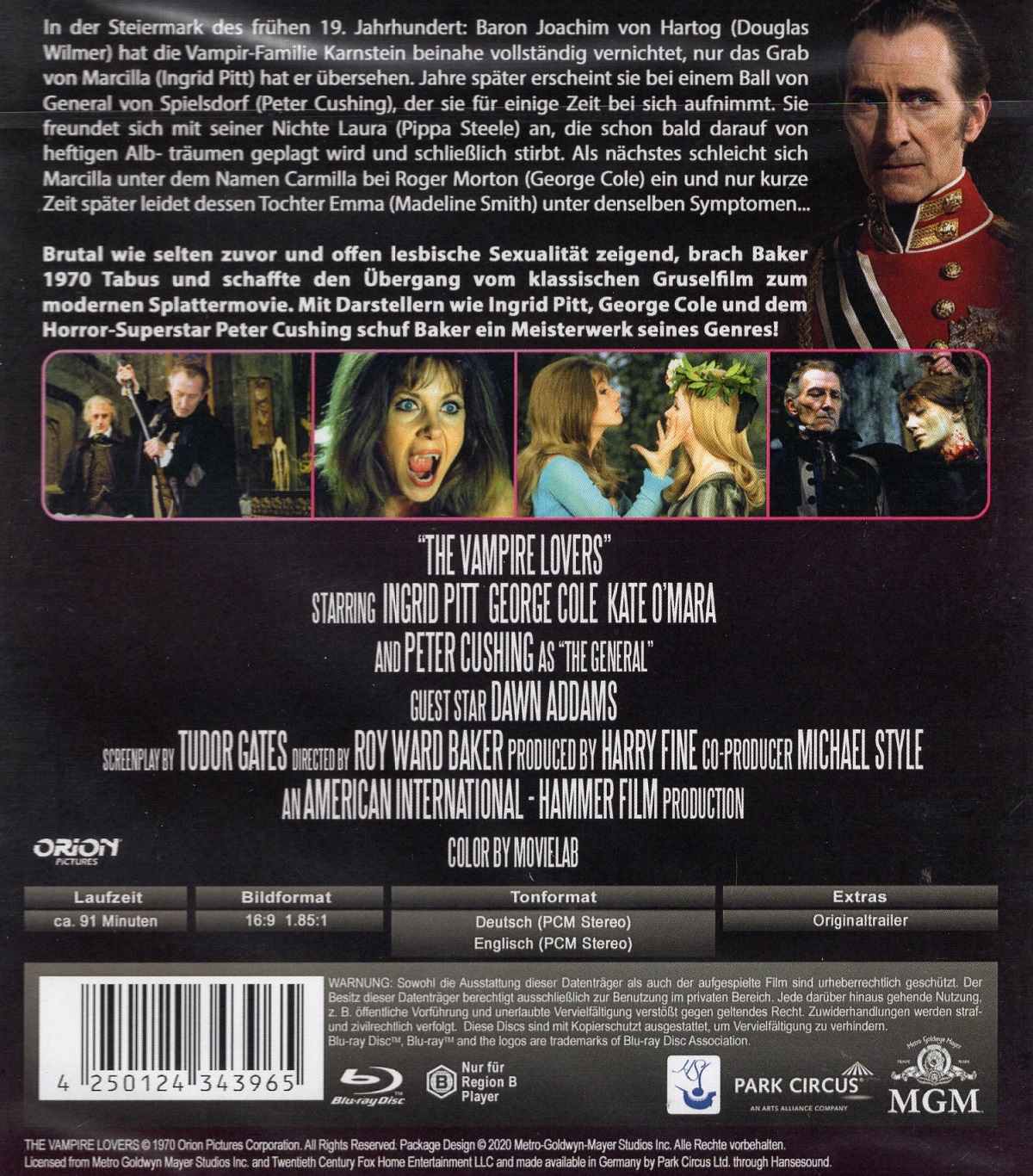 Vampire Lovers (ej svensk text) (Blu-ray) - 2