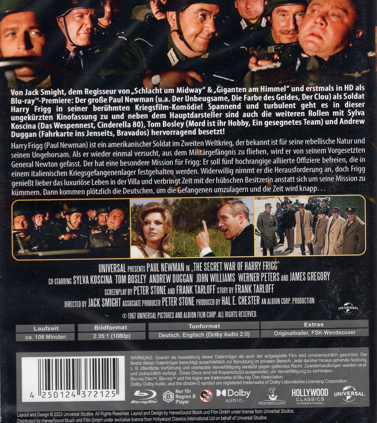 The Secret War of Harry Frigg (ej svensk text) (Blu-ray) - 2