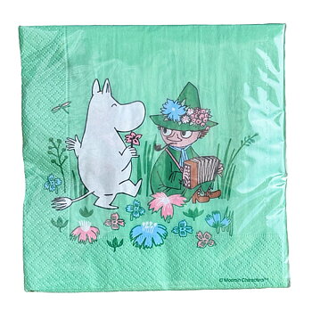 Moomin Napkins - Moomintroll & Snufkin