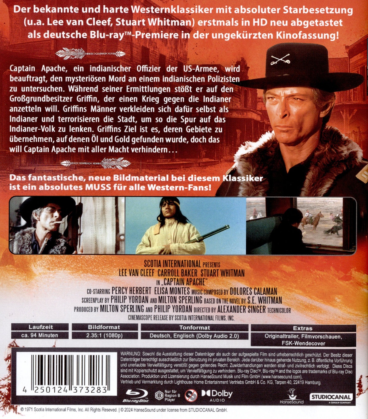 Captain Apache (ej svensk text) (Blu-ray) - 2