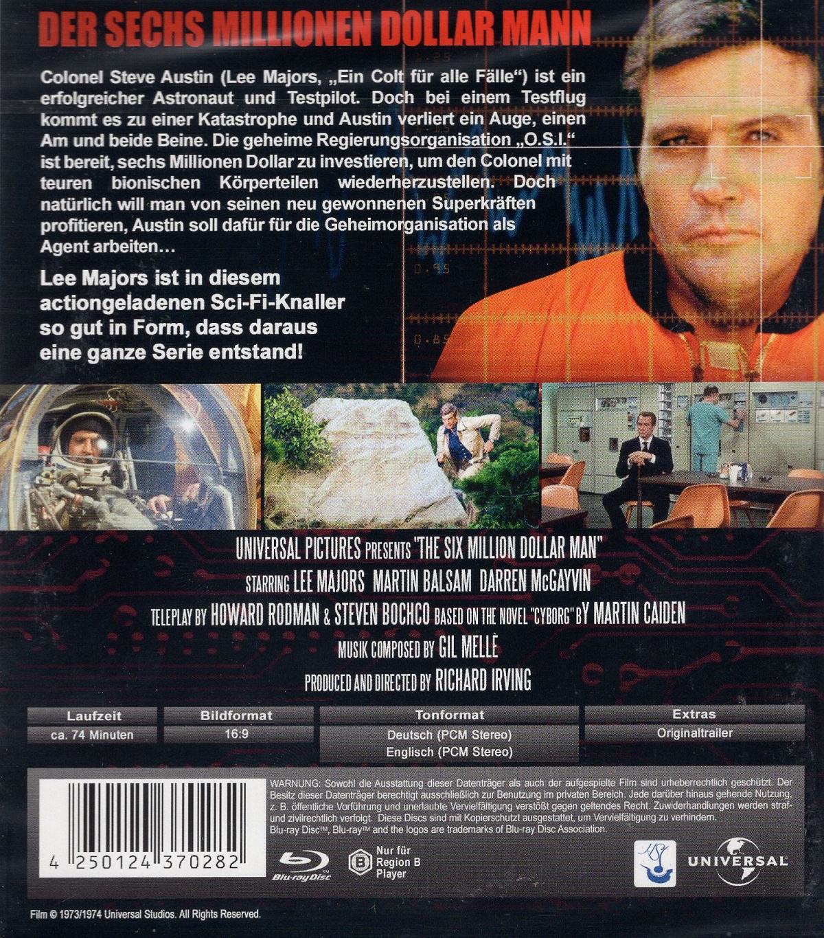 The Six Million Dollar Man (ej svensk text) (Blu-ray) - 2