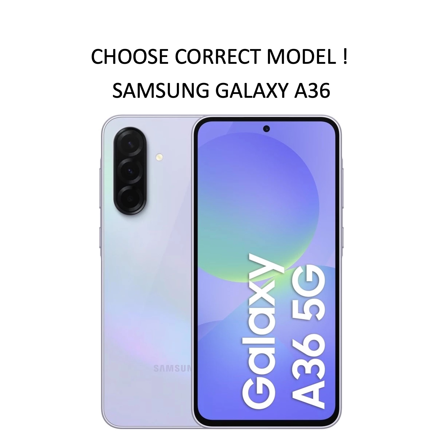 Samsung Galaxy A36 fodral plånbok skal korthållare - - 2