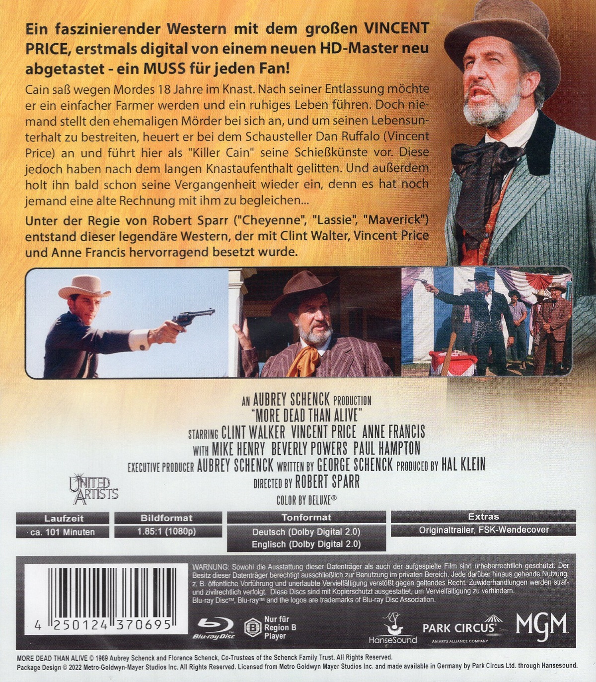 More Dead Than Alive (ej svensk text) (Blu-ray) - 2