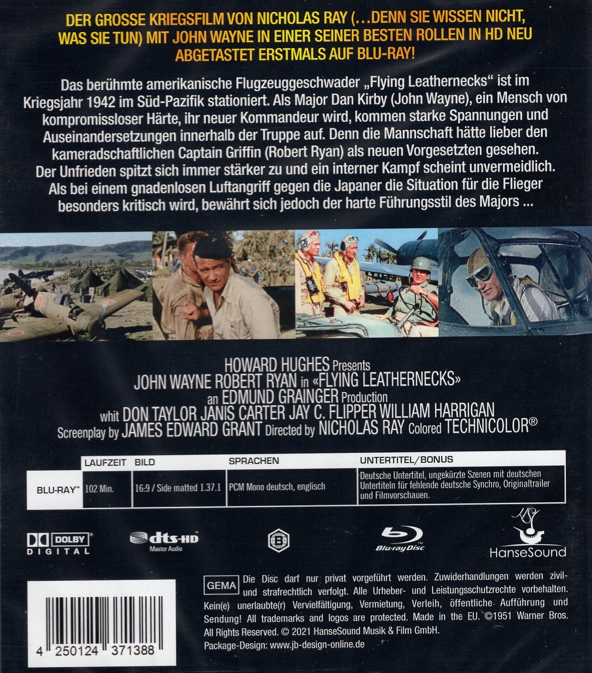 Flying Leathernecks (ej svensk text) (Blu-ray) - 2