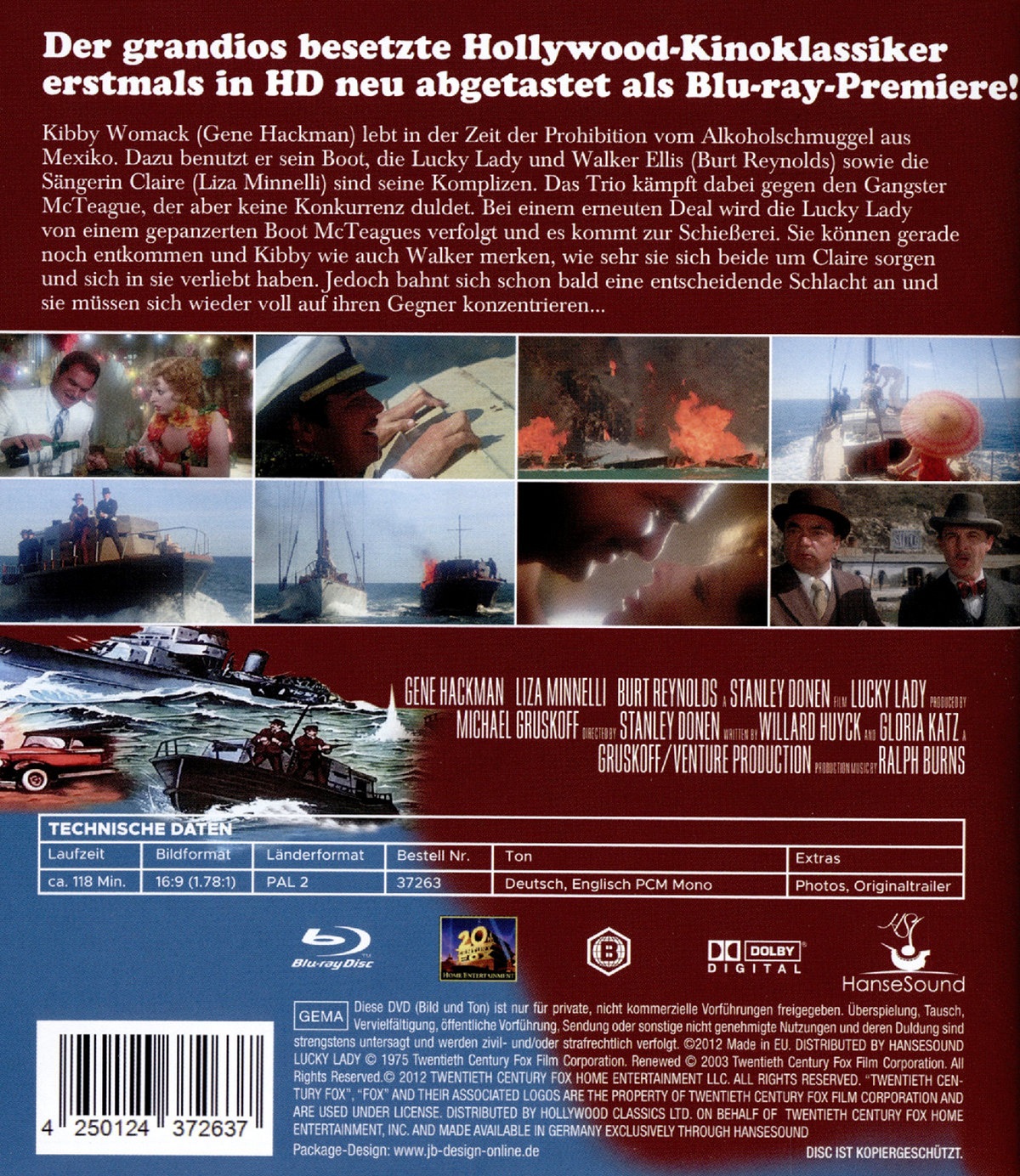 Lucky Lady (ej svensk text) (Blu-ray) - 2