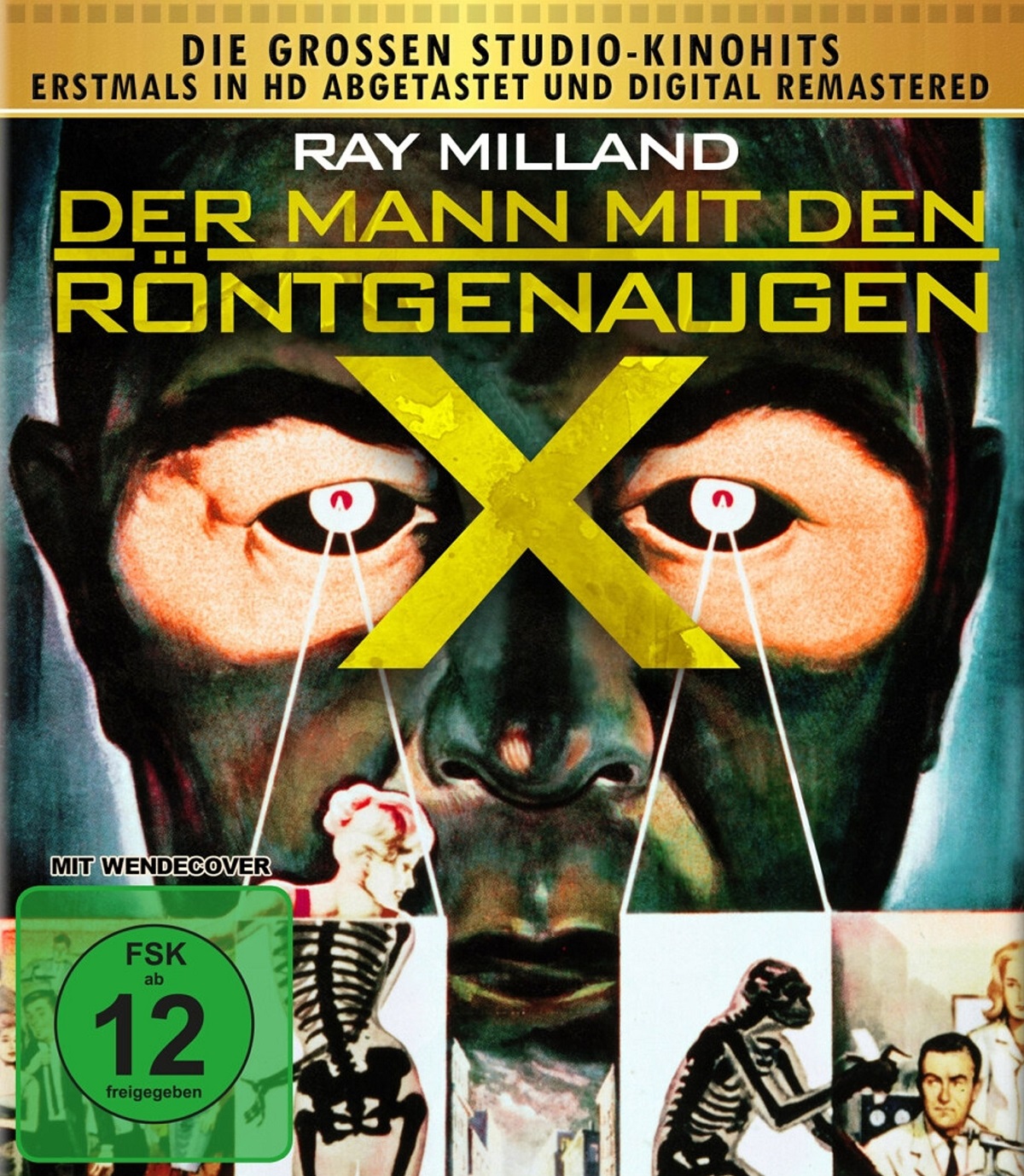 X: The Man with the X-Ray Eyes (ej svensk text) (Blu-ray)