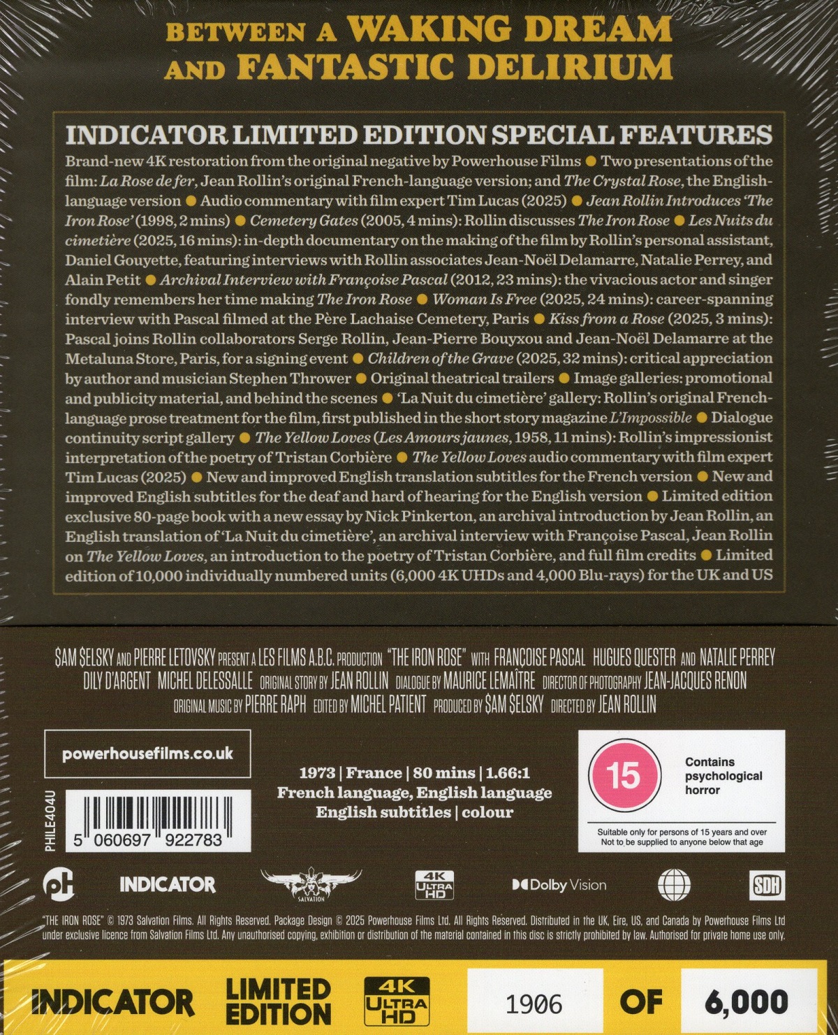 The Iron Rose (Limited Edition) (ej svensk text) (4K Ultra HD) - 2