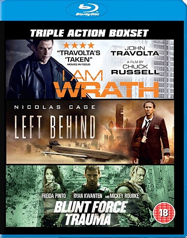 I Am Wrath / Left Behind / Blunt Force Trauma (BLU-RAY)