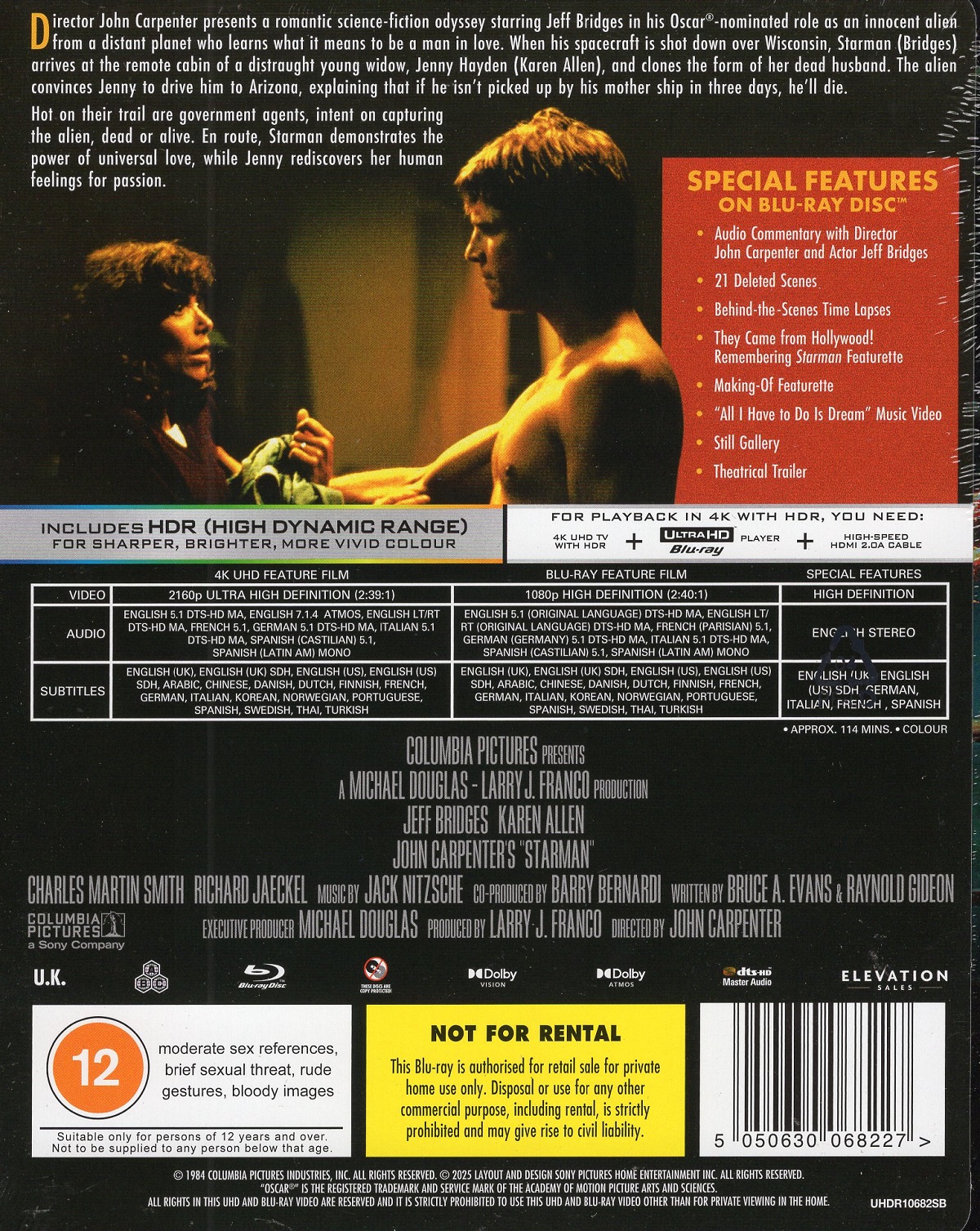Starman (Steelbook) (4K Ultra HD + Blu-ray) - 2