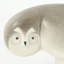 Lillemor Mannerheim (WWF 1984) Observant Owl 26 cm <with Box>