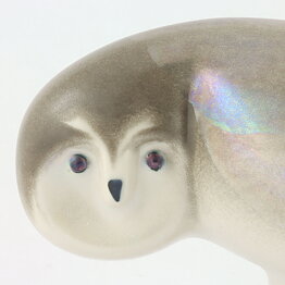 Lillemor Mannerheim (WWF 1984) Observant Owl 20 cm <with Box>