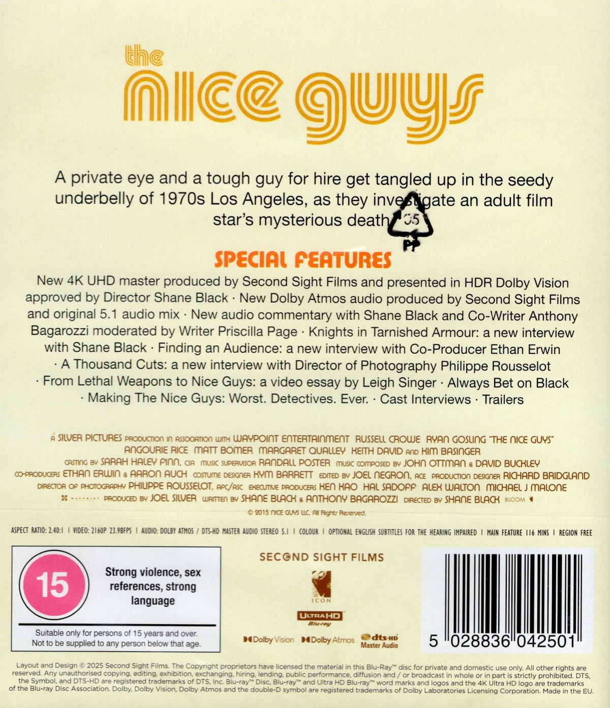 Nice Guys (ej svensk text) (4K Ultra HD) - 2
